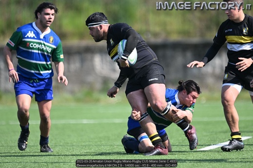 2022-03-20 Amatori Union Rugby Milano-Rugby CUS Milano Serie C 4933